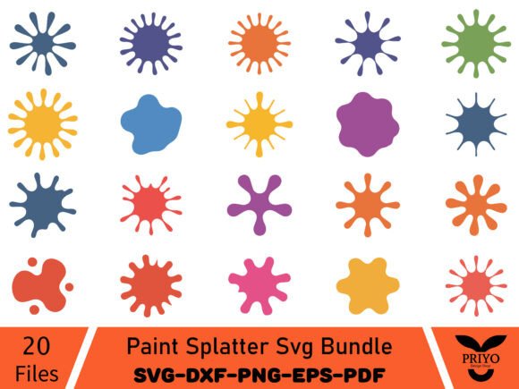 A Bold Graphic for Editorial Projects: The Paint Splatter SVG