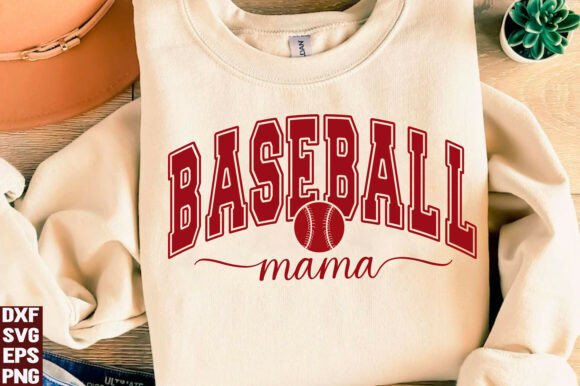 A Designer's Look at Baseball Mama SVG for T-Shirt Graphics