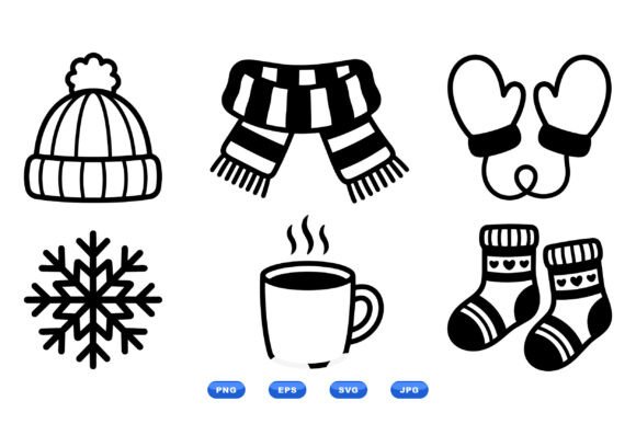 A Designer's Review: Using the Cozy Winter SVG Icons Set for Real Branding Projects