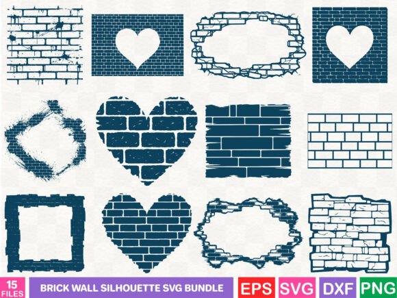 A Designer's Take: The Brick Wall Silhouette SVG in Real Projects