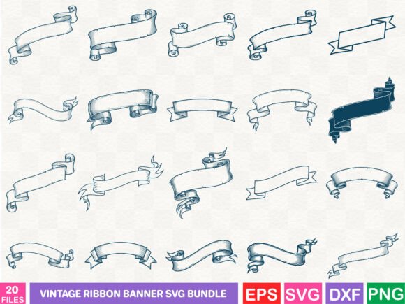 A Versatile Ribbon Banner SVG for Crafters & Graphics