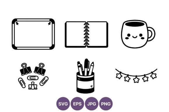 Cute Coffee Mug Graphics for Crafting a Friendly Brand Identity