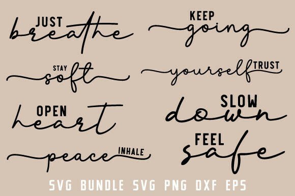 My Brand Designer Review of a Minimalist Motivational Quote Bundle
