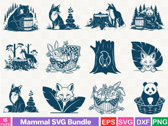 The Mammal SVG Bundle: A Graphics and Illustrations Evaluation